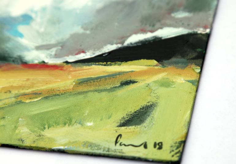 Original Expressionism Landscape Painting by Paul West