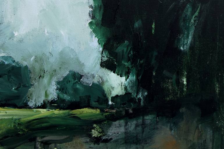 Original Expressionism Landscape Painting by Paul West