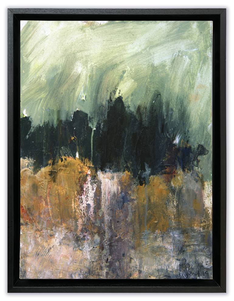 Original Abstract Landscape Painting by Paul West