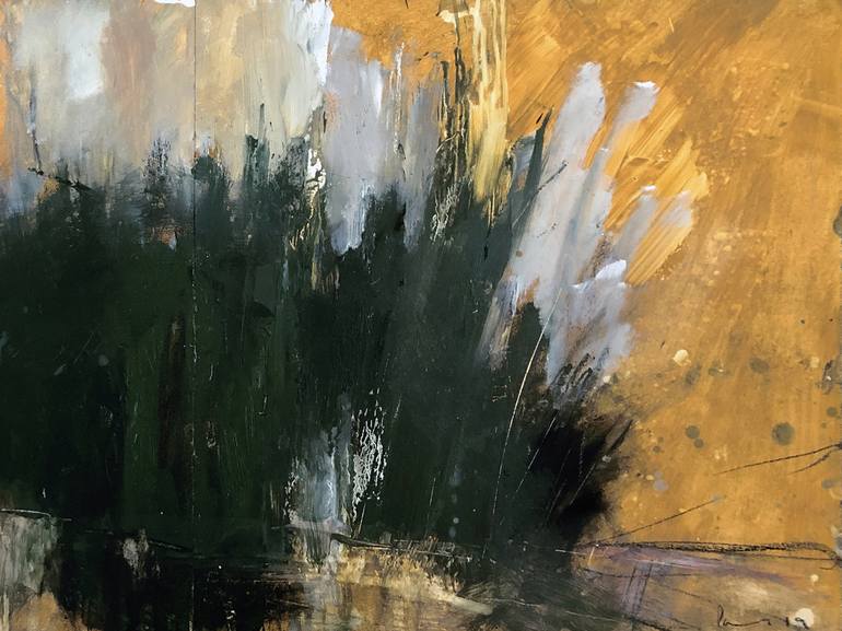 Original Abstract Landscape Painting by Paul West