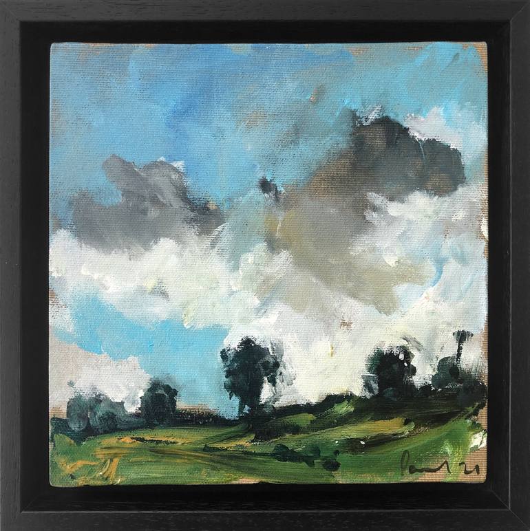 Original Expressionism Landscape Painting by Paul West