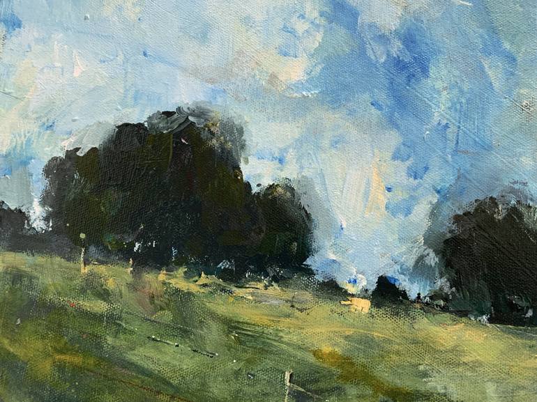 Original Impressionism Landscape Painting by Paul West