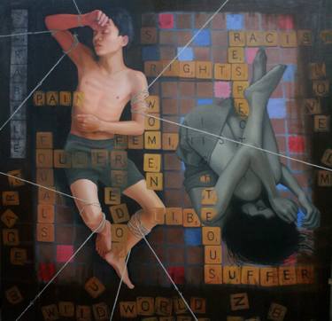 Print of Nude Paintings by Abd Latif Maulan