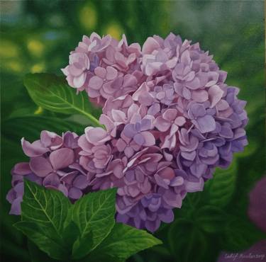 Original Floral Paintings by Abd Latif Maulan