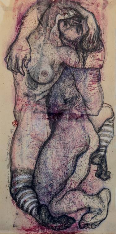 Original Fine Art Erotic Drawings by Lea Jerlagić