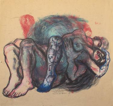 Print of Erotic Mixed Media by Lea Jerlagić