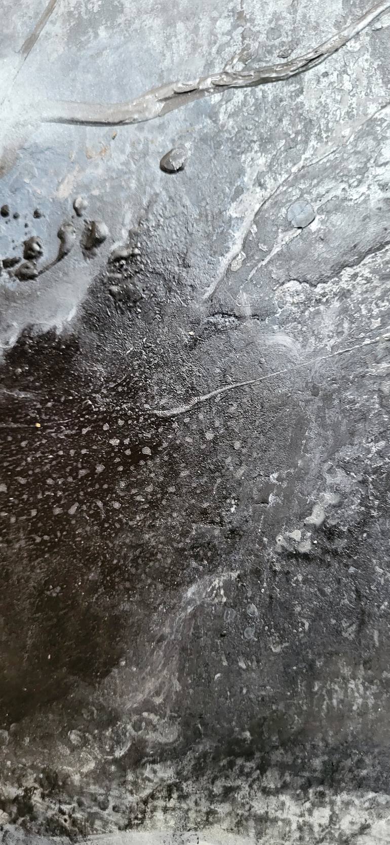 Original Abstract Expressionism Abstract Painting by Ilgvars Zalans