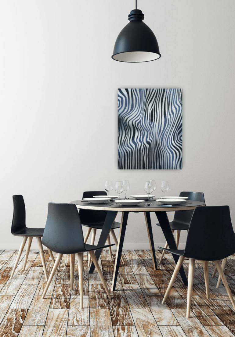 Original Abstract Expressionism Abstract Painting by Ilgvars Zalans