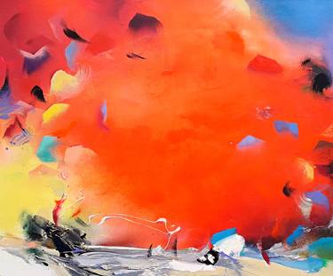Original Abstract Sport Paintings by Ilgvars Zalans