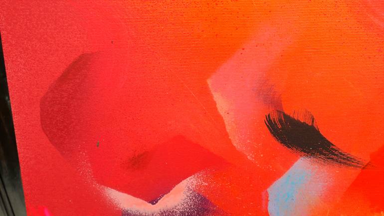 Original Abstract Sport Painting by Ilgvars Zalans