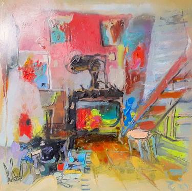 Original Interiors Paintings by Ilgvars Zalans