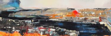 Original Abstract Expressionism Landscape Paintings by Ilgvars Zalans