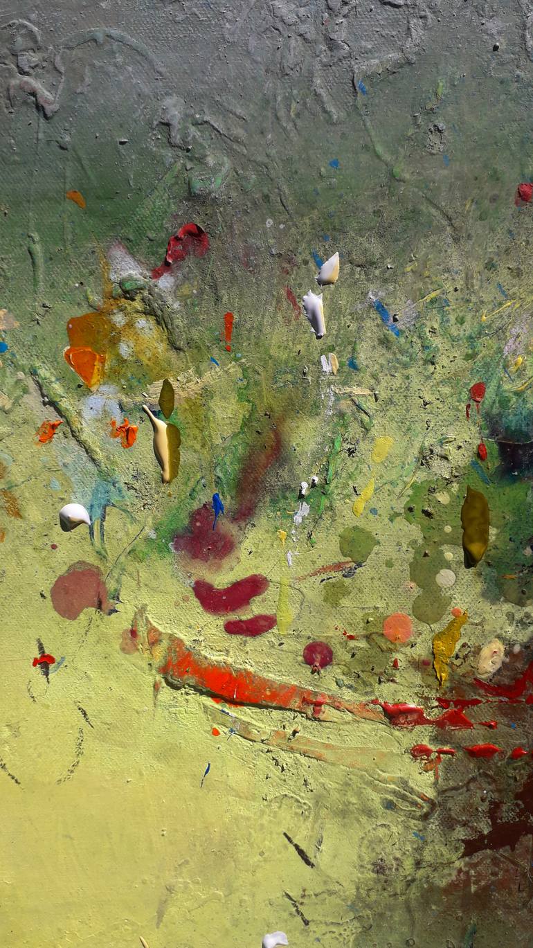 Original Dada Boat Painting by Ilgvars Zalans