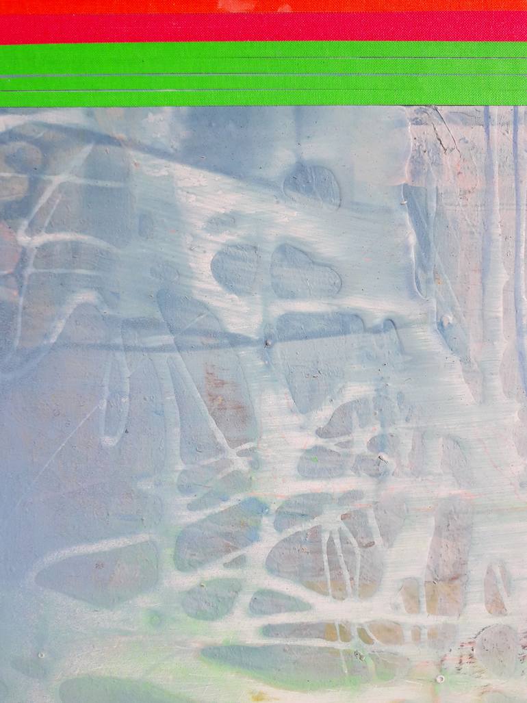 Original Abstract Expressionism Abstract Painting by Ilgvars Zalans