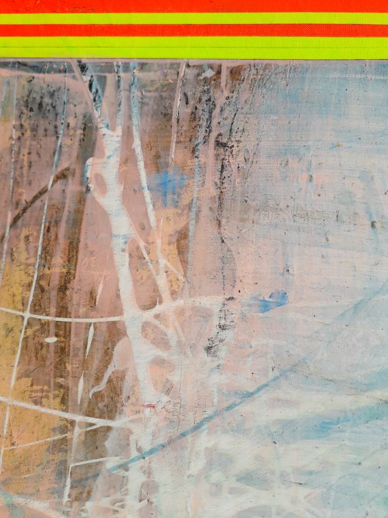 Original Abstract Expressionism Abstract Painting by Ilgvars Zalans