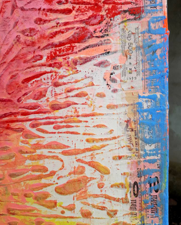 Original Pop Art Abstract Painting by Ilgvars Zalans