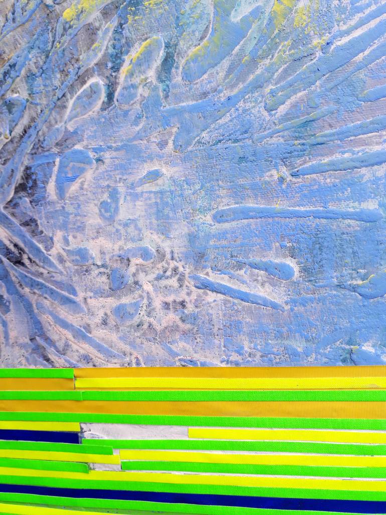 Original Pop Art Abstract Painting by Ilgvars Zalans