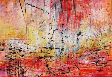 Original Abstract Expressionism Abstract Paintings by Ilgvars Zalans