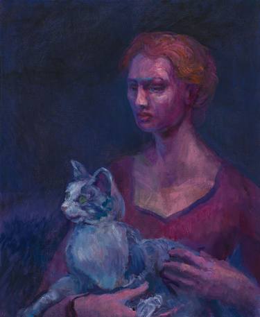 Original Cats Paintings by Joseph Begnaud
