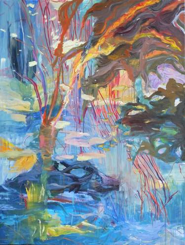 Original Abstract Expressionism Landscape Paintings by Jessica Muller