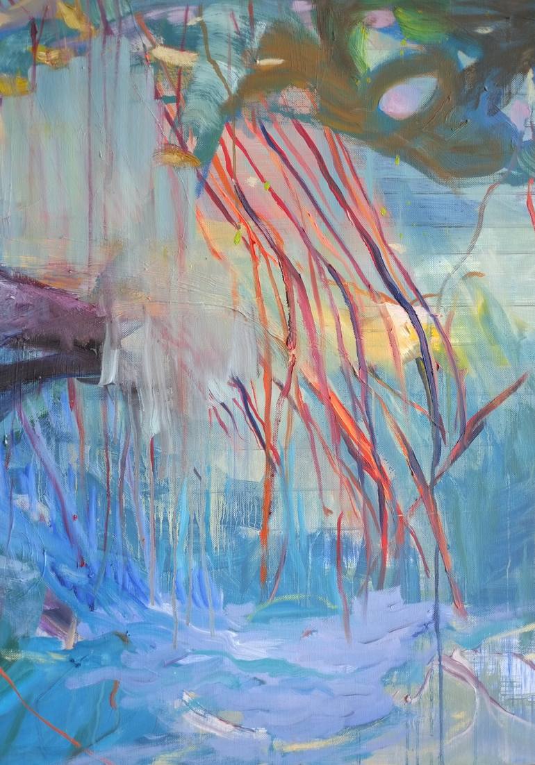 Original Abstract Expressionism Landscape Painting by Jessica Muller