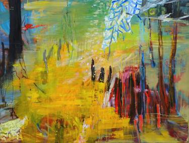 Original Abstract Expressionism Abstract Paintings by Jessica Muller