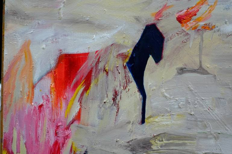 Original Abstract Expressionism Abstract Painting by Jessica Muller