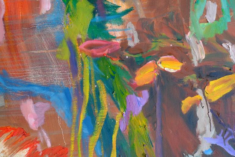 Original Abstract Expressionism Abstract Painting by Jessica Muller