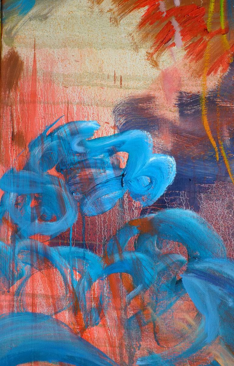 Original Abstract Expressionism Abstract Painting by Jessica Muller