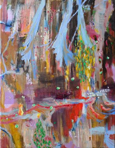 Original Abstract Expressionism Abstract Paintings by Jessica Muller