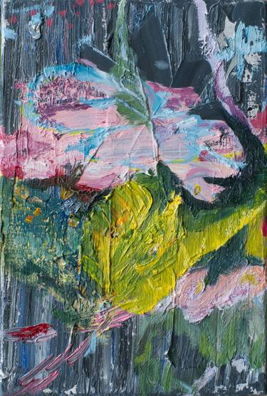 Original Abstract Expressionism Abstract Painting by Jessica Muller