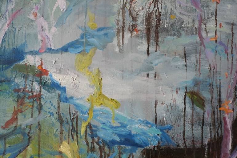Original Abstract Expressionism Abstract Painting by Jessica Muller