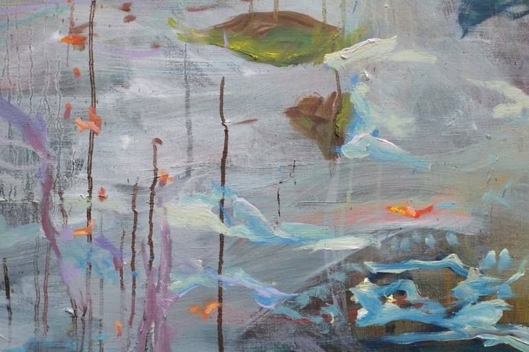 Original Abstract Expressionism Abstract Painting by Jessica Muller