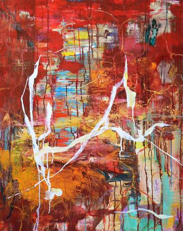 Original Abstract Paintings by Jessica Muller