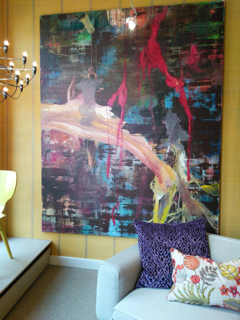 Original Abstract Painting by Jessica Muller