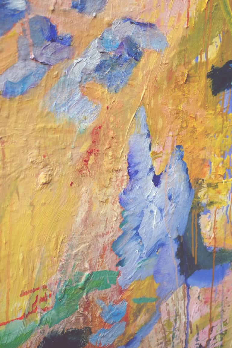 Original Abstract Expressionism Abstract Painting by Jessica Muller