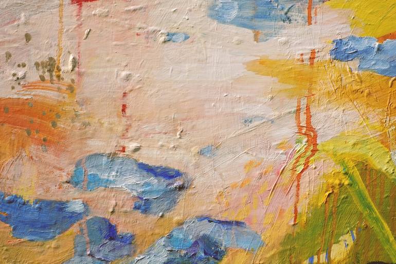 Original Abstract Expressionism Abstract Painting by Jessica Muller