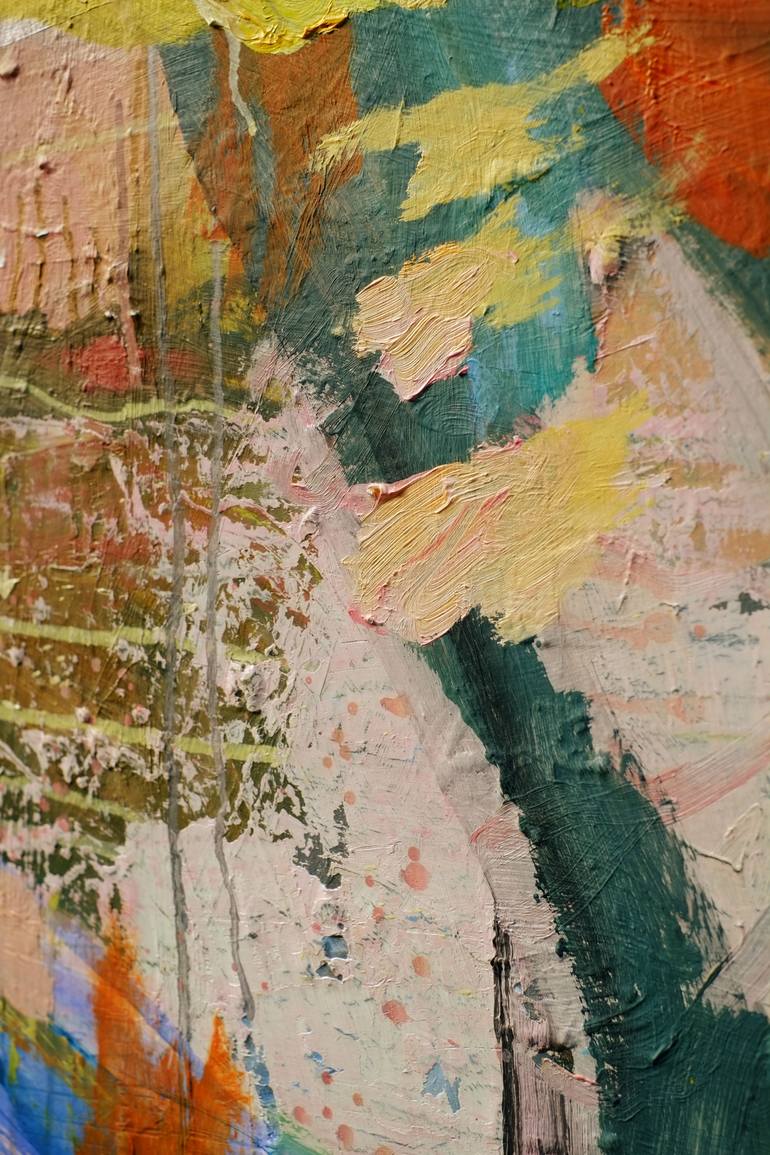 Original Abstract Expressionism Abstract Painting by Jessica Muller