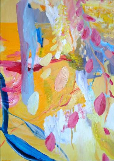 Original Abstract Expressionism Abstract Paintings by Jessica Muller