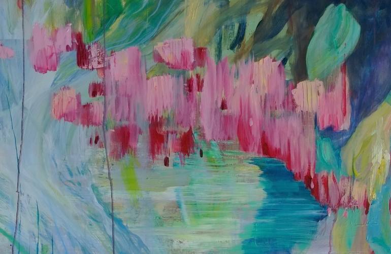 Original Abstract Expressionism Abstract Painting by Jessica Muller
