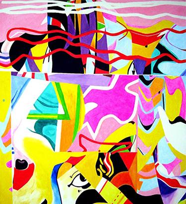 Original Abstract Paintings by Barron Holland