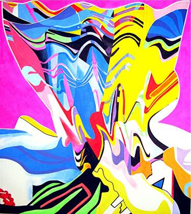 Original Abstract Paintings by Barron Holland