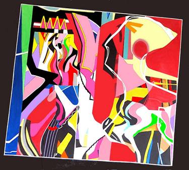 Original Abstract Performing Arts Paintings by Barron Holland