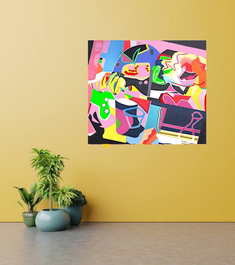 Original Abstract Food & Drink Painting by Barron Holland