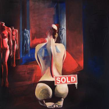 Print of Figurative Nude Paintings by GaeTano & Valentina