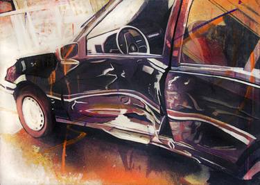 Print of Car Paintings by GaeTano & Valentina