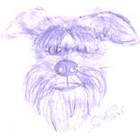Purple Purple Churro by Christopher Fry