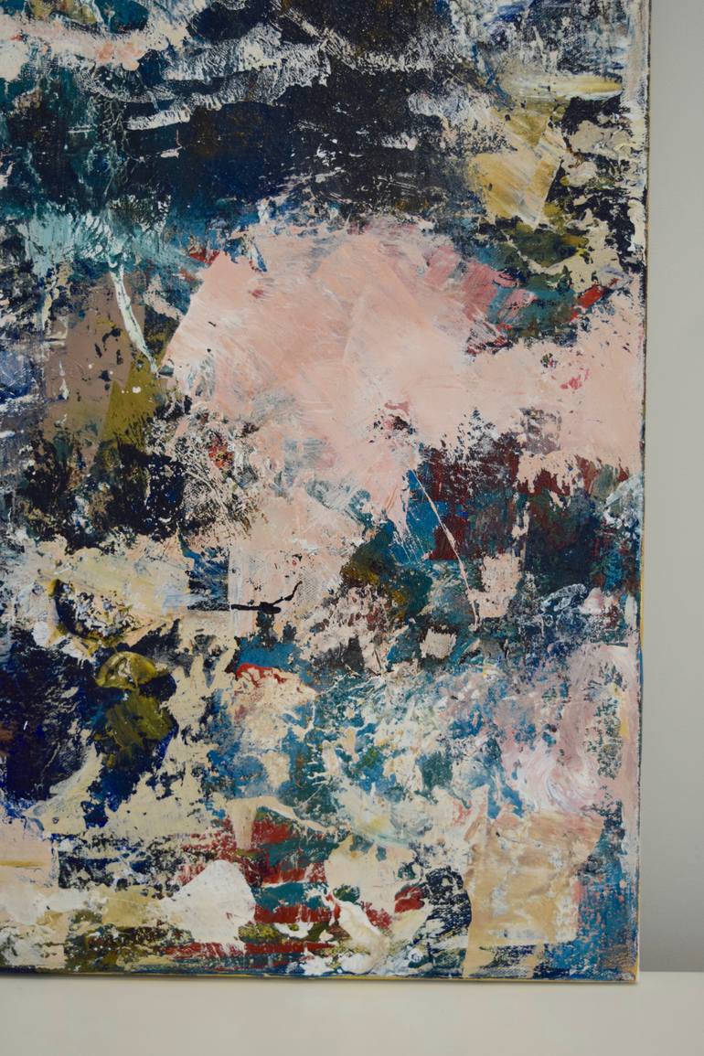 Original Abstract Expressionism Abstract Painting by Sali Swalla