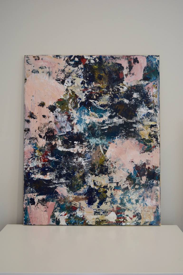 Original Abstract Expressionism Abstract Painting by Sali Swalla