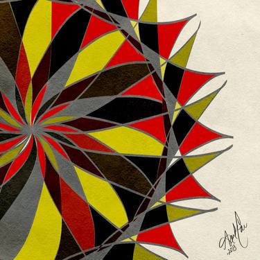 Original Abstract Drawings by April Gann